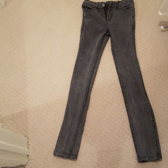 2/$20  Cheap Monday Narr Tight Black jeans size 26 - Picture 9 of 11